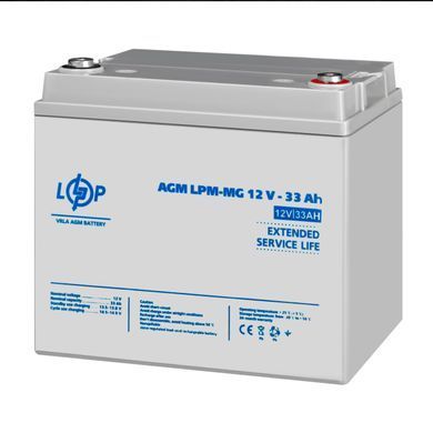 Акумулятор мультигелевий LPM-MG 12V - 33 Ah