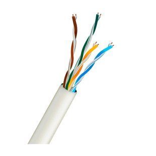 Кабель вита пара Kraft UTP CAT5E CU 0.5 PVC Indoor White, 305m