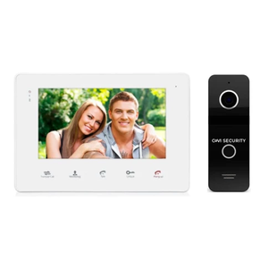 Комплект домофона CoVi Security Loki White + Iron Black