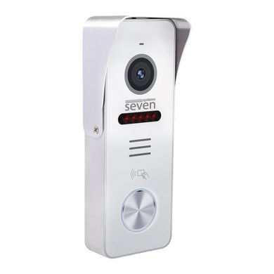 Комплект Wi-Fi домофону з панеллю виклику зі зчитувачем SEVEN DP-7577/02Kit white
