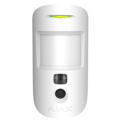 Комплект беспроводной охранной сигнализации Ajax StarterKit Cam Plus White