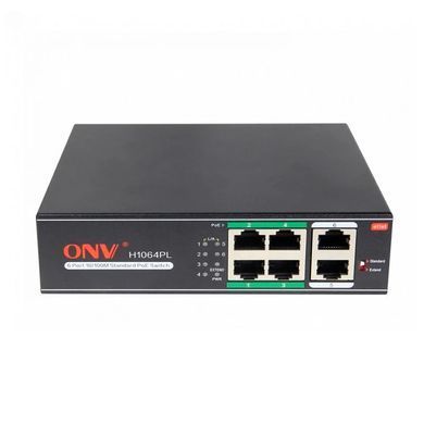 6-портовий PoE комутатор ONV-H1064PL