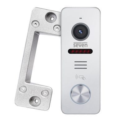 Комплект Wi-Fi домофону з панеллю виклику зі зчитувачем SEVEN DP-7577/02Kit white