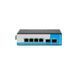 6-ти портовый индустриальный POE коммутатор HongRui HR600-BTGM-42S
