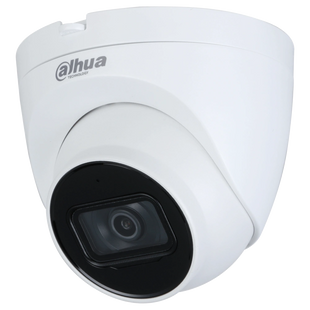 Купольная HDCVI камера с микрофном Dahua DH-HAC-HDW1200TQP-A, 2Мп