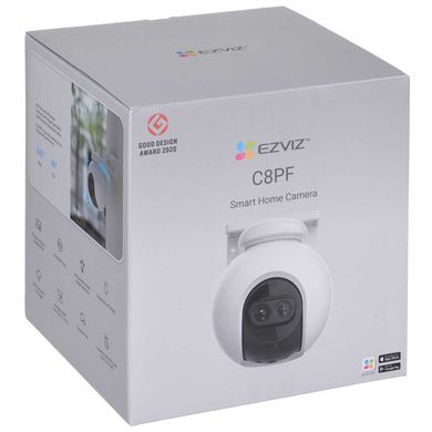 Wi-Fi вулична поворотна камера з мікрофоном Ezviz CS-C8PF, 2Мп