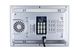 Комплект домофона с вызывной панелью со считывателем карт SEVEN DP-7575/02Kit white