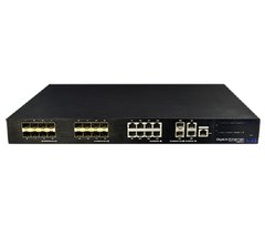 24-портовый Ethernet/Fiber гибридный коммутатор Utepo UTP7524GE-16GF8GT