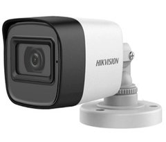 Вулична HD камера з мікрофоном Hikvision DS-2CE16H0T-ITFS, 5Мп