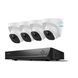Комплект IP відеоспостереження на 4 камери Reolink RLK8-800D4-A-V2