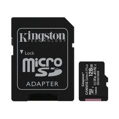 Карта пам'яті microSDXC Kingston 128GB Canvas Select Plus Class 10 UHS-I + SD-адаптер