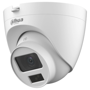 Smart Dual Light купольная камера Dahua HAC-HDW1500CLQP-IL-A, 5Мп