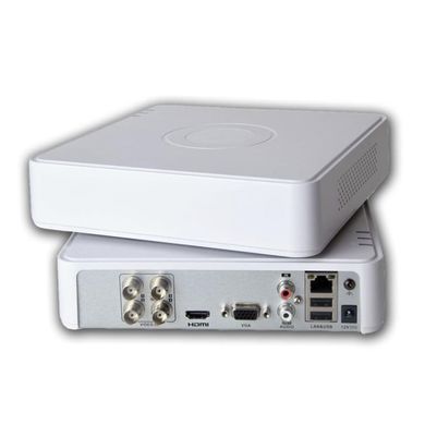 4-канальный HD видеорегистратор Hikvision DS-7104HGHI-M1(C), 2Мп