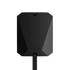Гібридна централь системи безпеки Ajax FIBRA Hub Hybrid (2G) чорна