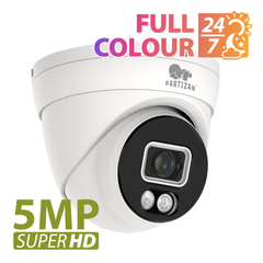 Купольная IP камера Partizan IPD-5SP-IR Full Colour SH, 5Мп