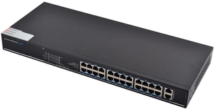 26-портовый PoE коммутатор FoxGate S6026-AI POE (225W)