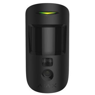 Беспроводной датчик движения Ajax HDR MotionCam Black (MotionCam)