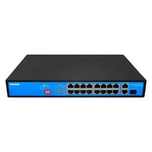 19-портовый неуправляемый PoE коммутатор Ewind EW-S1919CF-AP