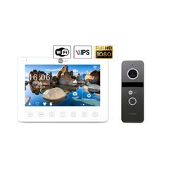 Комплект відеодомофона NeoLight NeoKIT HD+ WiFi Graphite