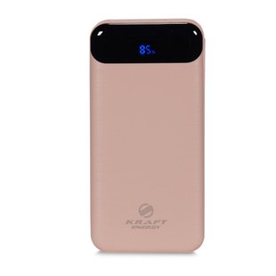 Павербанк 10000mAh Power Bank Kraft KPB-2010FC Pink 22.5W QC3.0