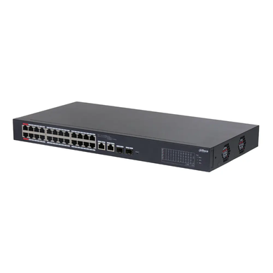 24-портовый управляемый PoE коммутатор Dahua DH-CS4226-24ET-240