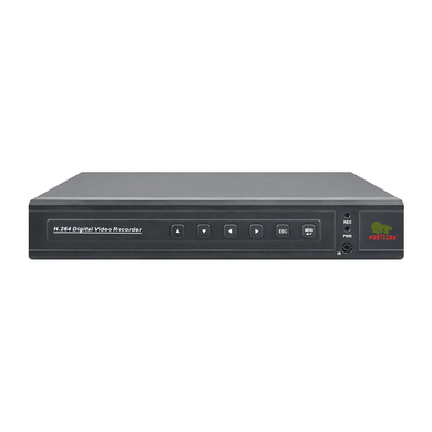 10-канальный IP регистратор с PoE Partizan NVD-811 POE 3.0 Cloud, 8Мп