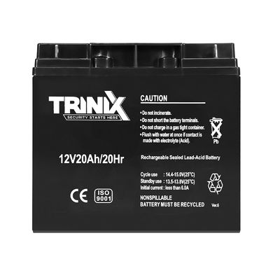 Аккумуляторная батарея TRINIX Super Charge 12V20Ah/20Hr