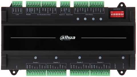 Сетевой контроллер для 4- х дверей Dahua DHI-ASC2104B-T Slave