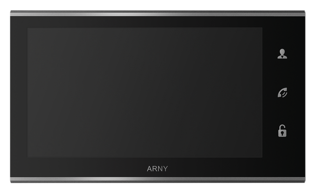 Відеодомофон із детектором руху ARNY AVD-730 2MPX WiFi Black