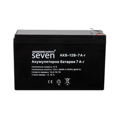 Акумуляторна батарея SEVEN, 12В 7А/г