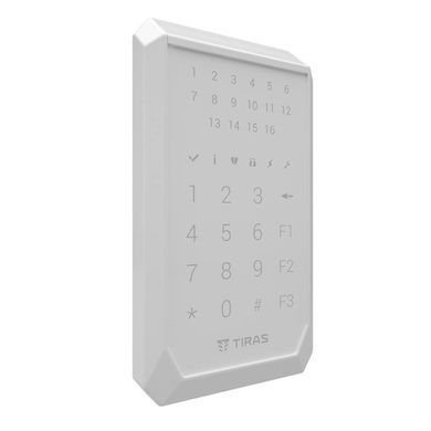Клавиатура сенсорная Tiras K-PAD16+ (white)