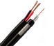 Кабель коаксіальний з живленням RITAR B100-RG59 + 2x0.5mm, 100 м