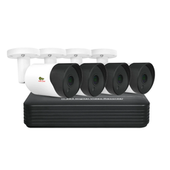 Комплект HD видеонаблюдения на 4 уличных камеры Partizan AHD-34