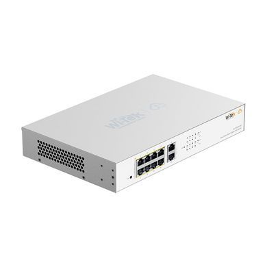 10-портовий керований гігабітний PoE-комутатор Wi-Tek WI-PCES310G