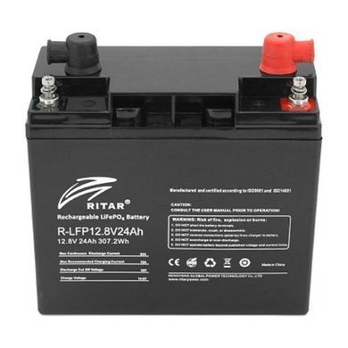 Аккумуляторная LiFePo4 батарея Ritar R-LFP12.8V24AH