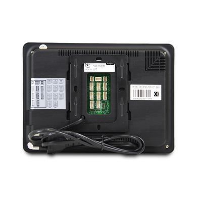 Комплект Wi-Fi відеодомофону BCOM BD-760FHD/T Black + BT-400FHD Black
