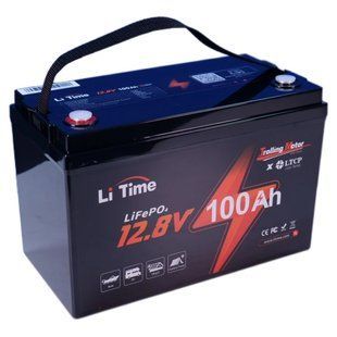 Акумулятор літій-залізо-фосфатний Li Time LiFePO4 LT12V100, 12В 100Агод