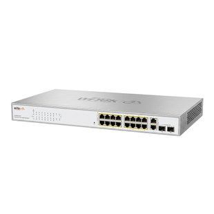 20-портовый управляемый гигабитный PoE коммутатор Wi-Tek WI-PCES320GFH