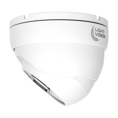 Купольная IP-видеокамера с микрофоном Light Vision VLC-4840DI White (Linklemo), 8Мп