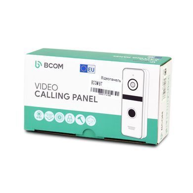 Wi-Fi вызывная панель BCOM BT-400FHD/T White, 2Мп
