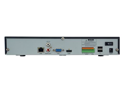 8-канальний IP відеореєстратор Tyto N1L-08 NVR, 8Мп