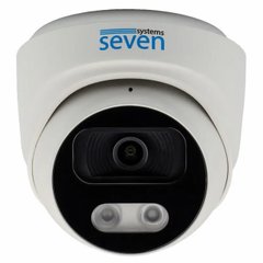 Купольна IP камера з мікрофоном SEVEN IP-7214PA, 4Мп