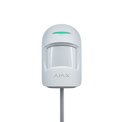 Дротовий датчик руху Ajax MotionProtect Fibra білий
