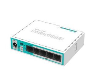 5-портовый маршрутизатор Mikrotik hEX lite (RB750r2)