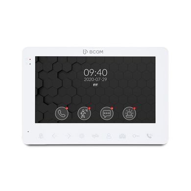 Комплект відеодомофону BCOM BD-780 White Kit