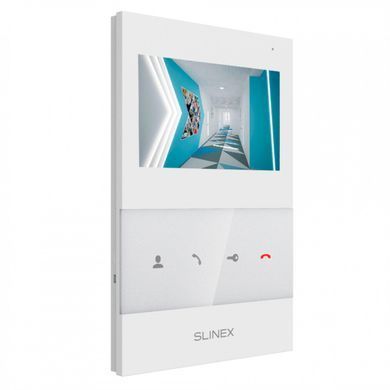 Відеодомофон із пам'яттю Slinex SQ-04M white, екран 4.3"