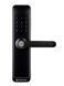 Умный дверной биометрический замок SEVEN LOCK SL-7767BF black (врезная часть 6068)