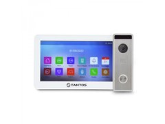 Комплект видеодомофона Tantos Prime HD 7" White + Tantos Triniti HD
