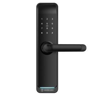 Умный дверной замок SEVEN LOCK SL-7767B black