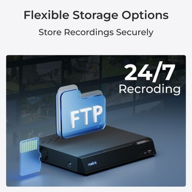 Поворотная уличная Wi-Fi камера Reolink TrackMix Series P760 (TrackMix PoE), 8Мп